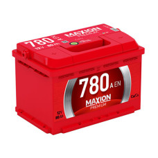 Автомобільний акумулятор MAXION Premium 80Аh 780A R+ (правий +)