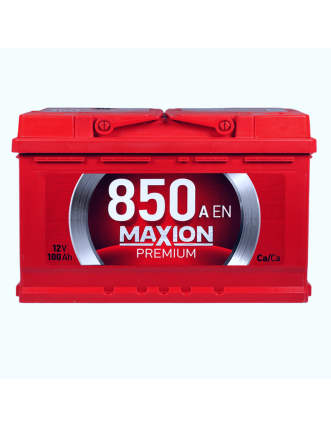 Автомобільний акумулятор MAXION Premium 100 Аh 850A R+ (правий +) TR L5