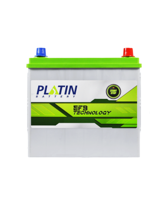 Автомобільний акумулятор PLATIN EFB Asia 65Ah 650A R+ (правий +) SMF D23