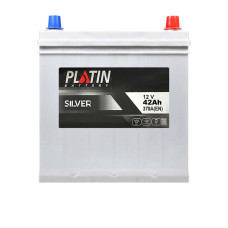 Автомобільний акумулятор PLATIN Silver Asia SMF (NS40) 42Ah 370A R+