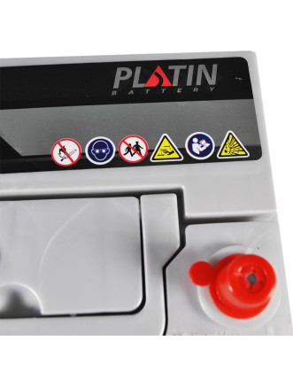 Автомобільний акумулятор PLATIN Silver Asia SMF (NS40) 42Ah 370A R+