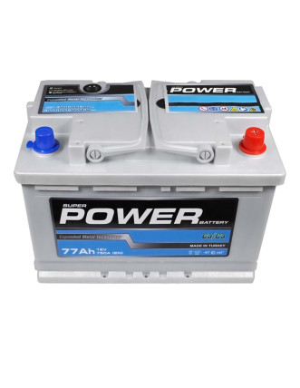 Автомобільний акумулятор POWER Silver 77Аh 750A R+ (правий +) L3 MF