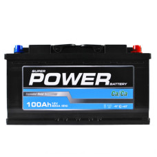 Автомобільний акумулятор POWER MF Black (L5) 100Ah 820 R+