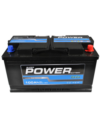 Автомобільний акумулятор POWER MF Black (L5) 100Ah 820 R+