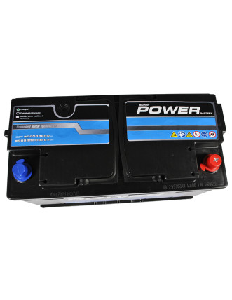 Автомобільний акумулятор POWER MF Black (L5) 100Ah 820 R+