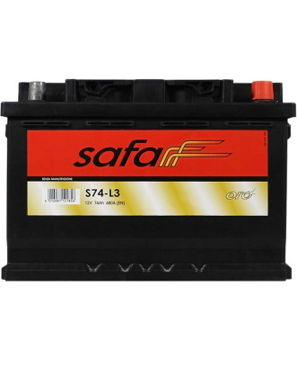 Автомобільний акумулятор SAFA Oro 74Ah 680A R+ (правий +)
