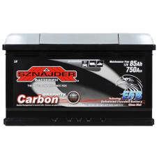 Автомобільний акумулятор SZNAJDER Carbon Start Stop EFB 85Ah 750A R+ (правий +) L4