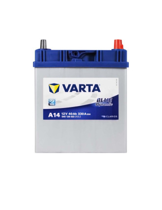 Автомобільний акумулятор VARTA Blue Dynamic Asia 40Ah 330А R+ (правий +) A14