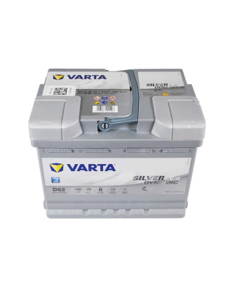 Автомобільний акумулятор VARTA Silver Dynamic AGM 60Ah 680А R+ (правий +) D52