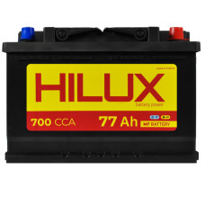 Автомобільний акумулятор HILUX Black (L3) 77Ah 700A R+