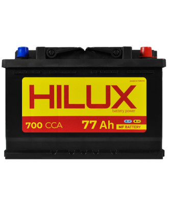 Автомобільний акумулятор HILUX Black (L3) 77Ah 700A R+