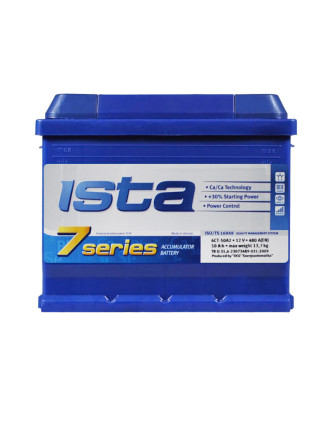 Автомобільний акумулятор ISTA 7 Series (L2) 50Ah 420A R+