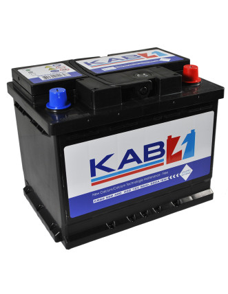 Автомобільний акумулятор KAB Blue SMF (L2) 62Ah 550A R+