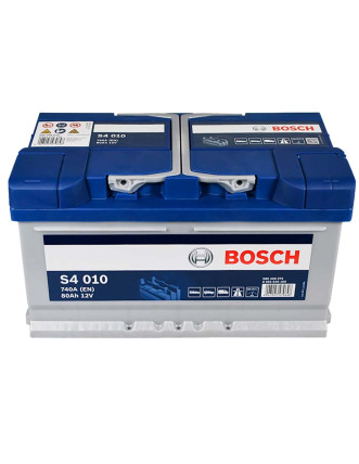 Автомобільний акумулятор BOSCH 80Ah 740A R+ (правий +) S40 100