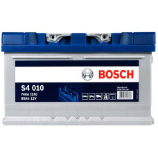 Автомобільний акумулятор BOSCH 80Ah 740A R+ (правий +) S40 100