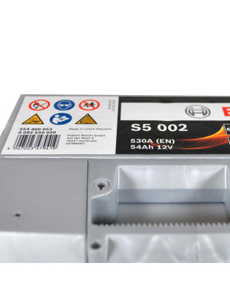Автомобільний акумулятор BOSCH 54Ah 530A R+ (правий +) L1 (S50 020)