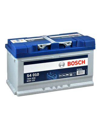 Автомобільний акумулятор BOSCH 80Ah 740A R+ (правий +) S40 100
