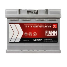 Автомобільний акумулятор FIAMM Titanium Pro 64Аh 610А R+ (правий +) L2