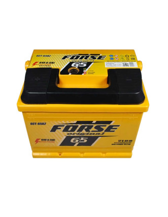 Автомобільний акумулятор FORSE 65Ah 640A L+ (лівий +)