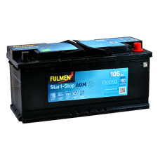 Автомобільний акумулятор FULMEN Start-Stop AGM 105Ah 950A R+ (правий +)