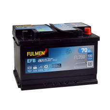 Автомобільний акумулятор FULMEN Start-Stop EFB 70Ah 720A R+ (правий +)