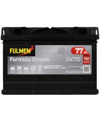 Автомобільний акумулятор FULMEN Formula Xtreme 77Ah 760A R+ (правий +) L3 (FA770)