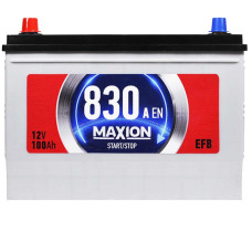 Автомобільний акумулятор MAXION EFB Asia 100Ah 830A L+ (лівий +) SMF N70