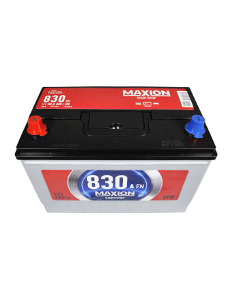 Автомобільний акумулятор MAXION EFB Asia 100Ah 830A L+ (лівий +) SMF N70