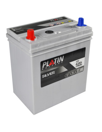 Автомобільний акумулятор PLATIN Asia 42Ah 370A L+ (лівий +) SMF