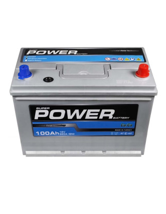 Автомобільний акумулятор POWER Silver Asia 100Ah 920A R+ (правий +) N70 SMF н. до.