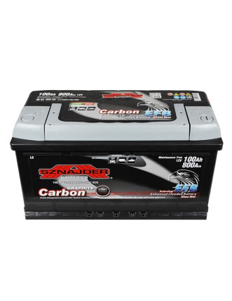 Автомобільний акумулятор SZNAJDER Carbon Start Stop EFB 100Ah 800A R+ (правий +) L5