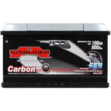 Автомобільний акумулятор SZNAJDER Carbon Start Stop EFB 100Ah 800A R+ (правий +) L5