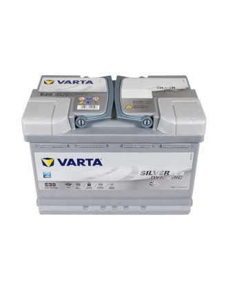 Автомобільний акумулятор VARTA Silver Dynamic AGM 70Ah 760А R+ (правий +) E39