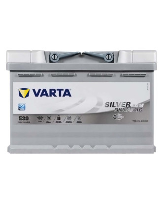 Автомобільний акумулятор VARTA Silver Dynamic AGM 70Ah 760А R+ (правий +) E39