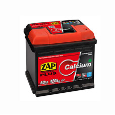 Автомобільний акумулятор ZAP Plus 50Ah 420A R+ (правий +) 550 59