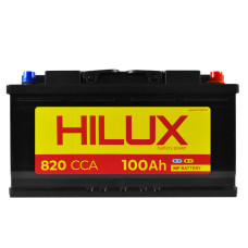 Автомобільний акумулятор HILUX Black (L5) 100Ah 820A R+