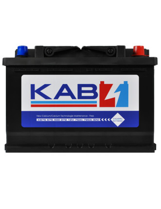 Автомобільний акумулятор KAB Blue SMF (L3) 75Ah 720A R+