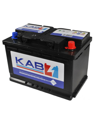Автомобільний акумулятор KAB Blue SMF (L3) 75Ah 720A R+
