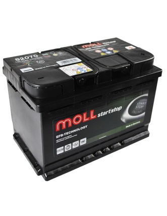 Автомобільний акумулятор MOLL EFB (L3) 70Ah 700A R+