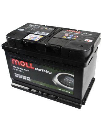Автомобільний акумулятор MOLL EFB (L3) 70Ah 700A R+