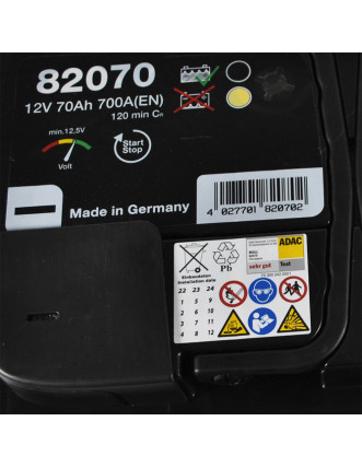 Автомобільний акумулятор MOLL EFB (L3) 70Ah 700A R+