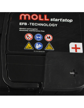 Автомобільний акумулятор MOLL EFB (L3) 70Ah 700A R+