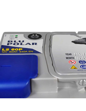 Автомобільний акумулятор BAREN Blu polar 60Аh 540А R+ (правий +) L2