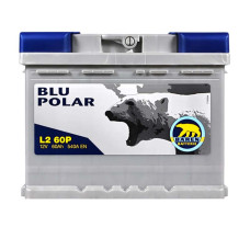 Автомобільний акумулятор BAREN Blu polar 60Аh 540А R+ (правий +) L2