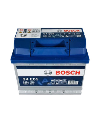 Автомобільний акумулятор BOSCH EFB 60Ah 640A R+ (правий +) L2 (S4E 051)
