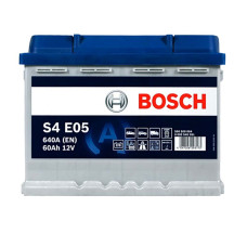 Автомобільний акумулятор BOSCH EFB 60Ah 640A R+ (правий +) L2 (S4E 051)