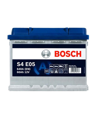 Автомобільний акумулятор BOSCH EFB 60Ah 640A R+ (правий +) L2 (S4E 051)