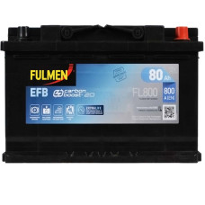Автомобільний акумулятор FULMEN Start-Stop EFB 80Ah 720A R+ (правий +)