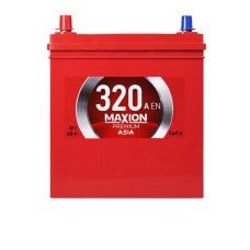 Автомобільний акумулятор MAXION Premium Asia 40Ah 320A L+ (лівий +) NS40