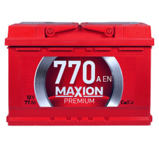 Автомобільний акумулятор MAXION Premium 77 Аh 770A R+ (правий +) TR L3